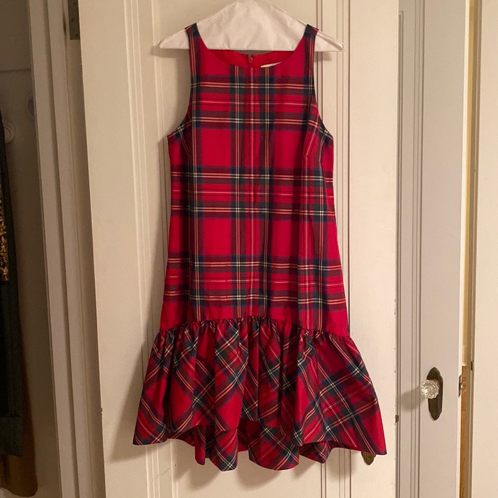 Vineyard Vines NEW Jolly Plaid Amelia Swing Dress
